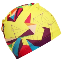 Шапочка для плавания взрослая ONLYTOP Swim, тканевая, обхват 54-60 см