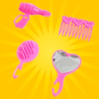 Набор пони «Милашка» 2 шт., с аксессуарами, цвета МИКС Набор пони «Милашка» 2 шт., с аксессуарами, цвета МИКС