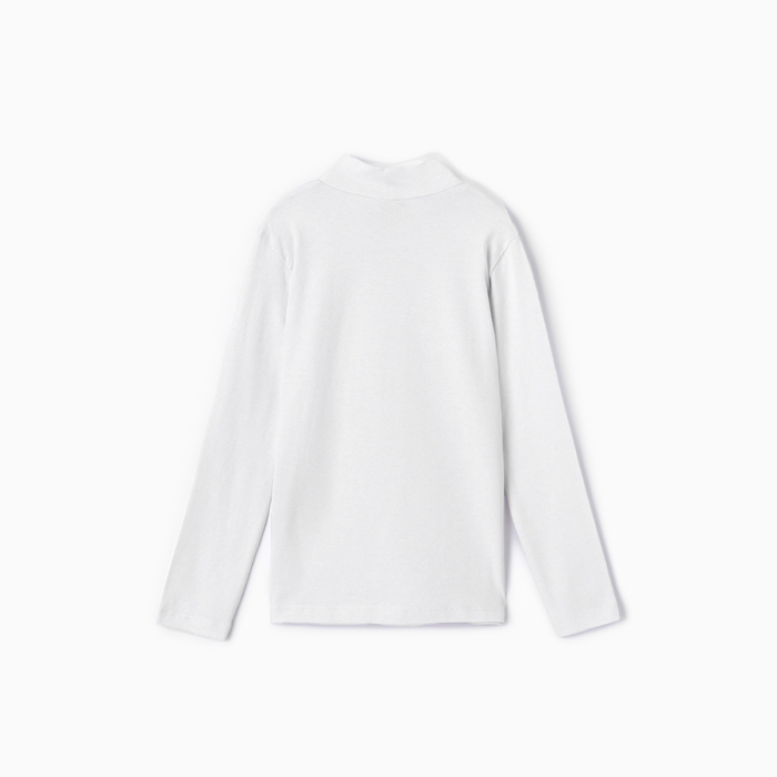 Водолазка для девочки, цвет белый, рост 128 см Водолазка для девочки, цвет белый, рост 128 см