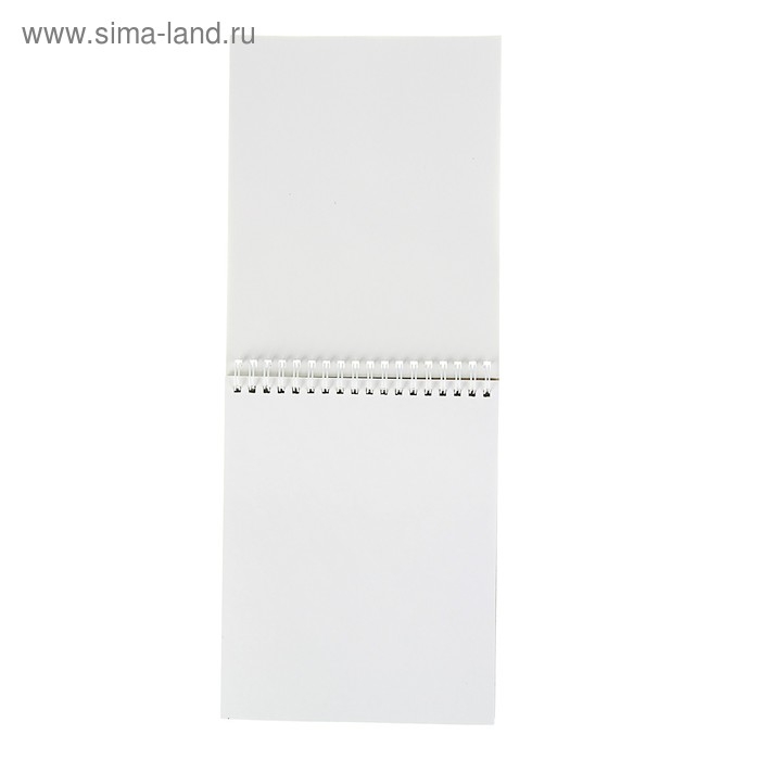 Блокнот для рисования и зарисовок А5, 40 листов на гребне, обложка мелованный картон, блок 100 г/м&sup2;