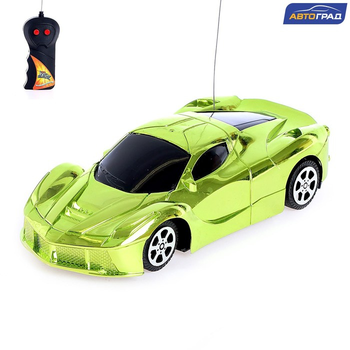 Машина радиоуправляемая &laquo;Шоукар&raquo;, работает от батареек, цвет зелёный