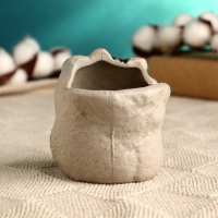 Горшок "Котейка", 6,2х7,5х5,5см, микс Горшок "Котейка", 6,2х7,5х5,5см, микс