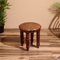 Столик кофейный 38х38х38 см, дерево шишам Столик кофейный 38х38х38 см, дерево шишам