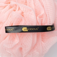 Мочалка для тела SAVANNA &laquo;Нежность&raquo;, 90 гр, цвет розовый