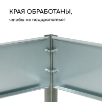 Грядка оцинкованная, 195 &times; 70 &times; 15 см, Greengo