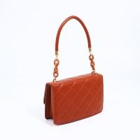 Сумка-мессенджер на магните, цвет рыжий