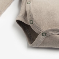 Боди с длинным рукавом Крошка Я, BASIC LINE, рост 62-68 см, цвет бежевый Боди с длинным рукавом Крошка Я, BASIC LINE, рост 62-68 см, цвет бежевый