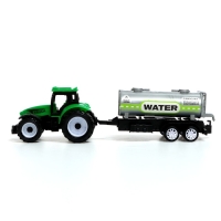 Набор игровой &laquo;Ферма&raquo;, инерция, трактор, 3 прицепа