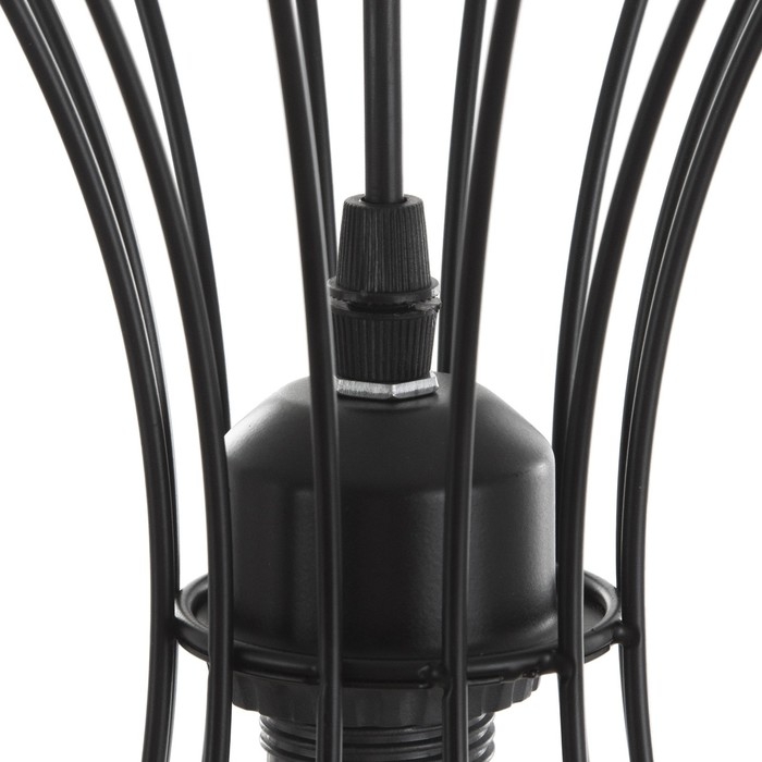 Светильник BayerLux "Анетта" 3хЕ27 40Вт черный 16х50х23-123см