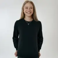 Свитшот Toima Kids 2.0, черный, 10 лет