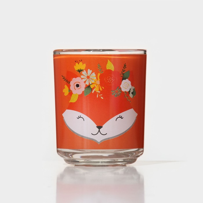 Набор детской посуды Доляна &laquo;Лисёнок&raquo;, 3 предмета: миска 450 мл, тарелка d=20 см, кружка 200 мл