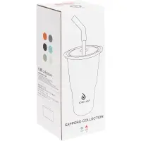 Термостакан Sapporo М, оранжевый