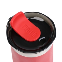 Термокружка, 450 мл, Sсhool "Мастер К", сохраняет тепло до 6 ч, красная