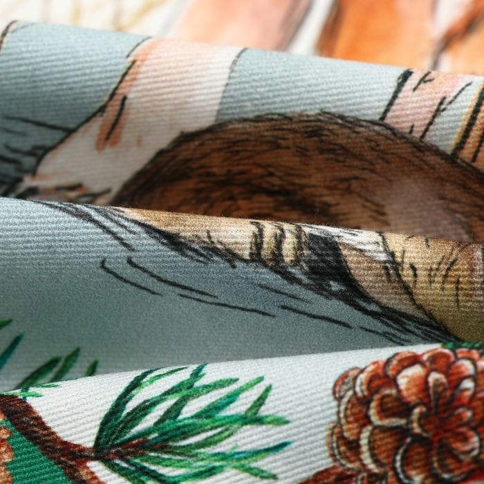 Набор подарочный "Этель" Новогодний лес, фартук, полотенце, прихватка