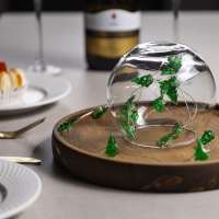 Гирлянда «Нить» 2 м роса с насадками «Ёлочка», IP20, серебристая нить, 20 LED, 2 режима, батарейки ААх2 (нет в комплекте), свечение белое Гирлянда «Нить» 2 м роса с насадками «Ёлочка», IP20, серебристая нить, 20 LED, 2 режима, батарейки ААх2 (нет в комплекте), свечение белое