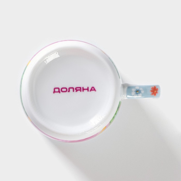 Набор детской посуды из керамики Доляна «Волшебница», 3 предмета: кружка 230 мл, миска 400 мл, тарелка d=18 см, цвет белый Набор детской посуды из керамики Доляна «Волшебница», 3 предмета: кружка 230 мл, миска 400 мл, тарелка d=18 см, цвет белый