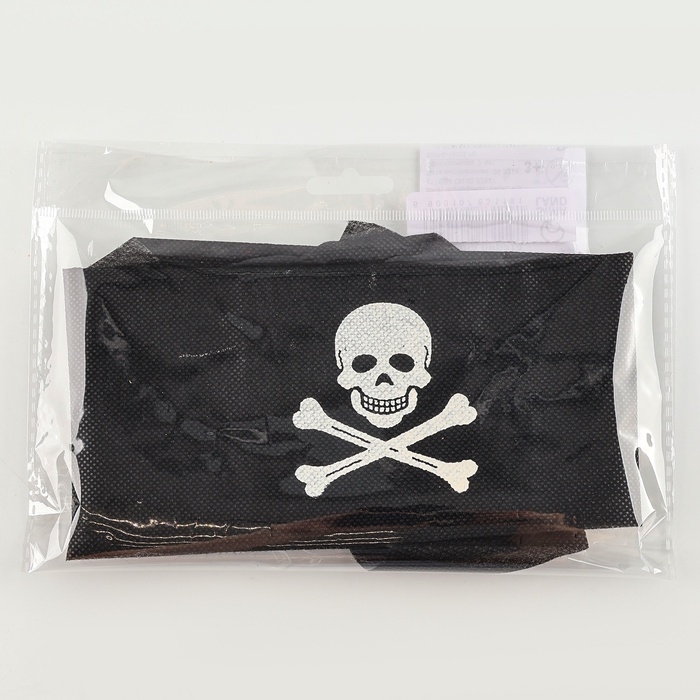 Бандана &laquo;Пират&raquo;, детская, 115х40 см