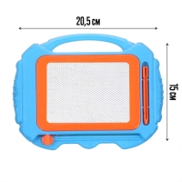 Набор для творчества. Магнитный планшет с трафаретом &laquo;Машинка&raquo;