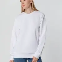 Свитшот унисекс Sublimatism, белый, размер XXL