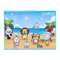 Набор для рисования Зверушки Синий Набор для рисования Зверушки Синий