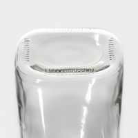 Бутылка стеклянная для масла с кисточкой Доляна &laquo;Коралл&raquo;, 600 мл, 8,5&times;7&times;18 см