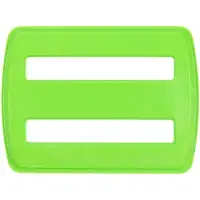 Пряжка &mdash; регулятор ремня Fermo, зеленый неон