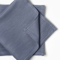 Набор салфеток Этель Blue40х40 см - 4 шт, 100% лён Набор салфеток Этель Blue40х40 см - 4 шт, 100% лён