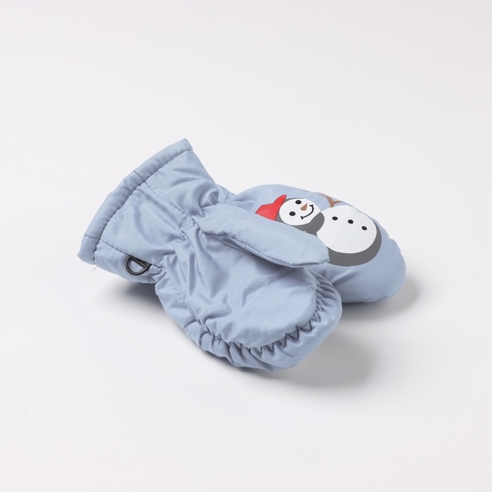 Варежки детские MINAKU, цвет серый, 18 см