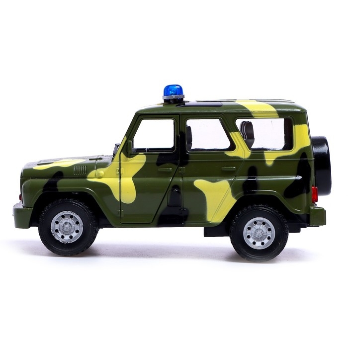 Машина инерционная &laquo;Армия&raquo;, масштаб 1:24, свет и звук