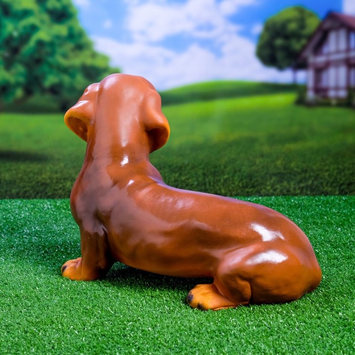 Садовая фигура Садовая фигура "Собачка Такса" 25х32см