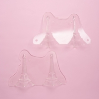 Молд для заливки шоколада KONFINETTA &laquo;Эйфелева башня&raquo;, пластик, 19.7&times;12&times;7 см, прозрачный