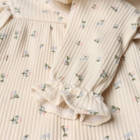 Платье с дл. рукавом Крошка Я Wildflowers, рост 92-98 см, бежевый Платье с дл. рукавом Крошка Я Wildflowers, рост 92-98 см, бежевый