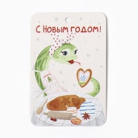 Набор кухонных полотенец Доляна, цв. серый, 35х60 см - 4шт, 100% хл, вафля 220 г/м2