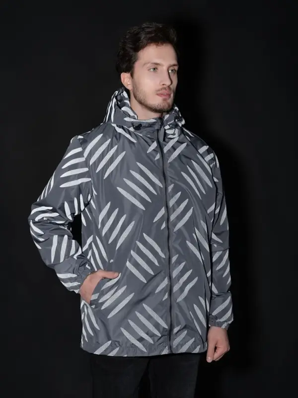 Ветровка светоотражающая Hard Work, размер S