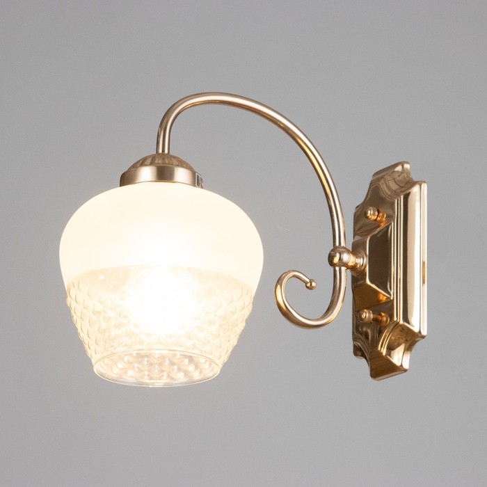 Бра Бра "Эбби" 1х60Вт Е27 Золото 23х12х18см