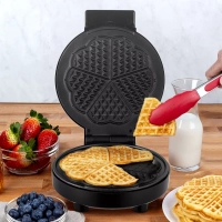 Вафельница электрическая для венских вафель КТ-3616 1000 Вт Вафельница электрическая для венских вафель КТ-3616 1000 Вт