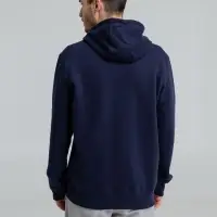 Толстовка на молнии с капюшоном унисекс King, темно-синяя, размер 3XL