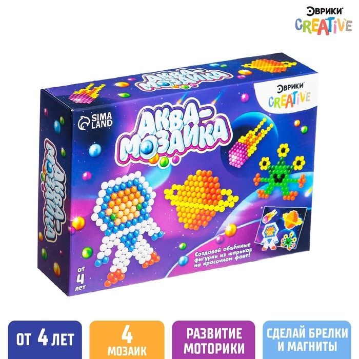 Аквамозаика &laquo;Космос&raquo;, аппликация