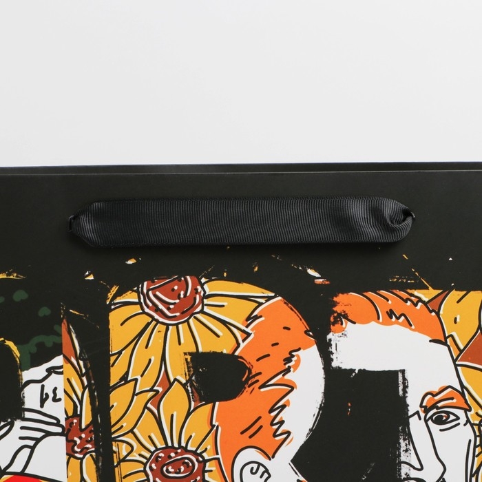 Пакет подарочный ламинированный горизонтальный, упаковка, &laquo;Art Lover&raquo;, L 40 х 31 х 11,5 см