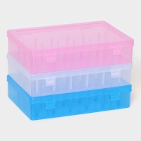 Органайзер для ниток, 24 ячейки, 28&times;19,5&times;6 см, цвет МИКС