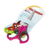 Ножницы канцелярские 14 см Calligrata, пластиковая ручка, резиновые вставки, микс Ножницы канцелярские 14 см Calligrata, пластиковая ручка, резиновые вставки, микс