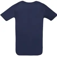 Футболка унисекс Sporty 140 темно-синяя, размер S