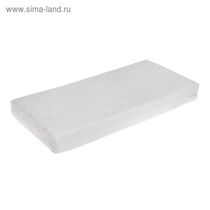 Матрац беспружинный ЦАРЬ САЛТАН Люкс, 120х60х14см, цвет МИКС, холлкон/бикокос, трикотаж