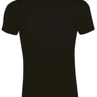 Футболка мужская приталенная Imperial Fit 190, черная, размер S