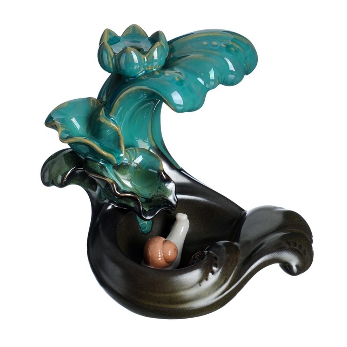 Подставка для благовоний Подставка для благовоний "Волна" 14х13х10см