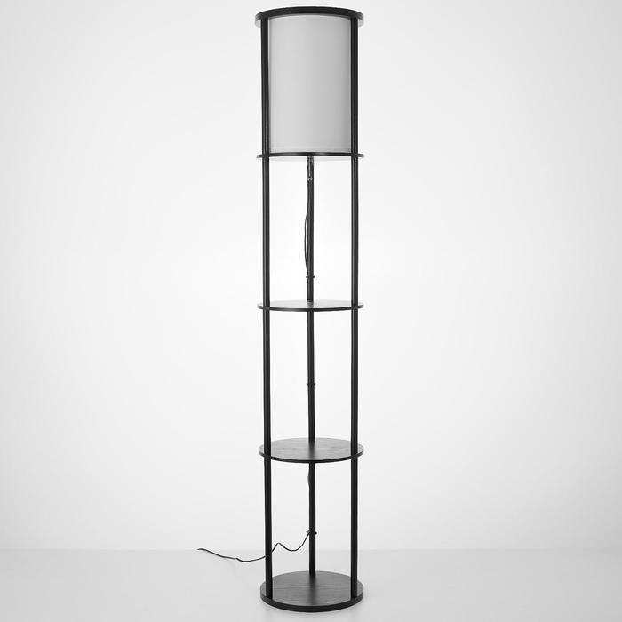 Торшер "Практик" Е27 40Вт черный 29х29х159 см