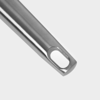 Ложка гарнирная из нержавеющей стали Magistro, 30,5&times;8 см, Luxe, цвет серебряный