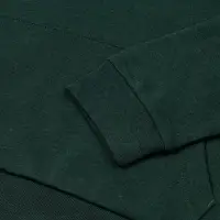Толстовка с капюшоном унисекс Hoodie, темно-зеленый меланж, размер XS