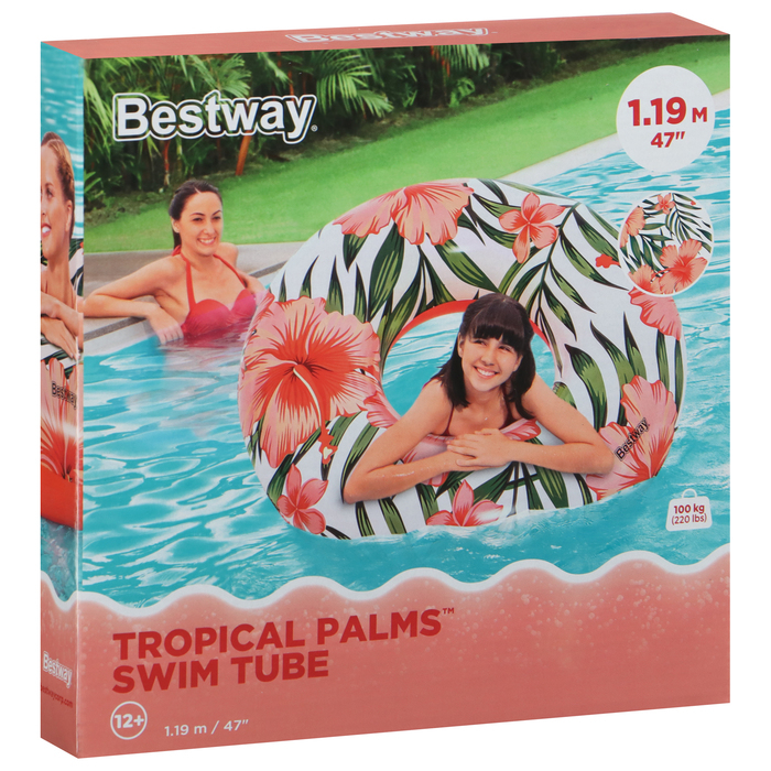 Круг для плавания &laquo;Тропики&raquo;, 119 см, цвет МИКС, 36237 Bestway