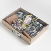 Кухонный набор &laquo;Настоящий герой&raquo;,варежка-прихватка 20х28см, молоток деревянный